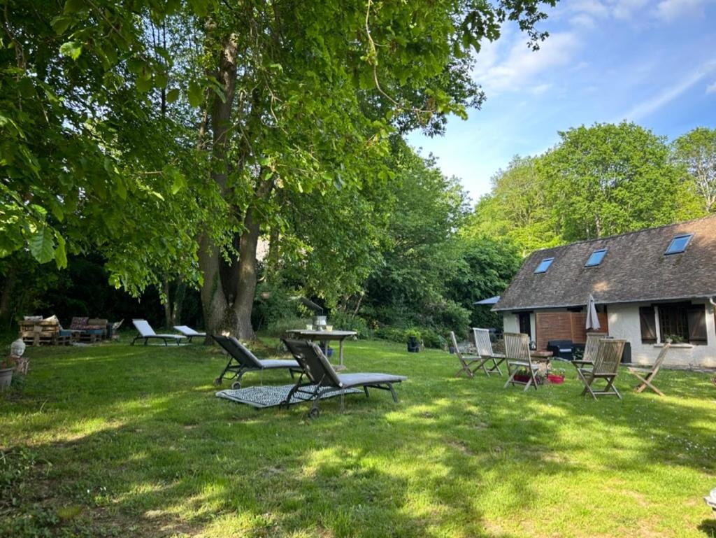 Gites Du Bois Des Perruches Saint-Vincent-des-Bois Exteriör bild